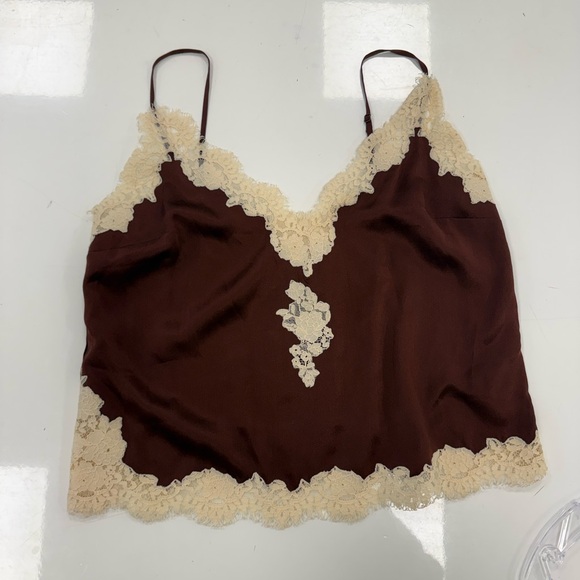 Doen Women’s Keira Lace Trim Camisole Medium NWT - Picture 5 of 6